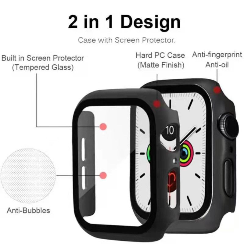 Apple Watch Series 7 41Mm Beskyttende Glassveske