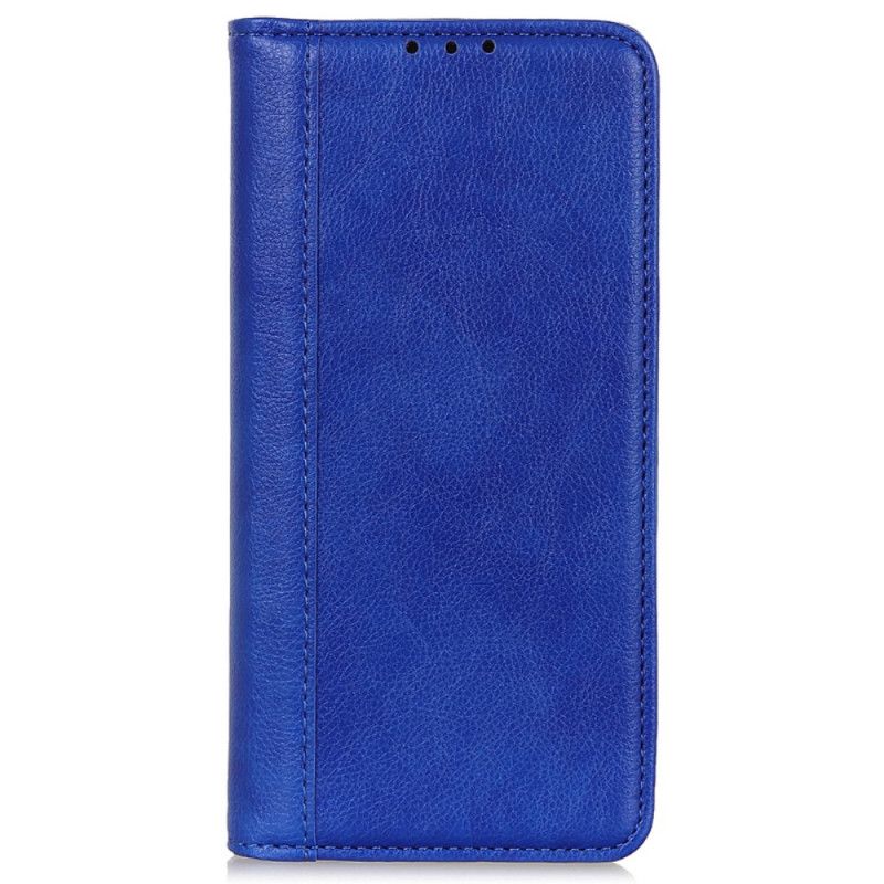 Folio Deksel Til Google Pixel 8a Litchi Texture Split Leather