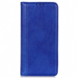 Folio Deksel Til Google Pixel 8a Litchi Texture Split Leather