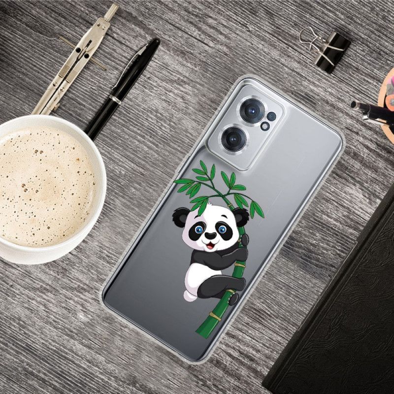 Deksel Til OnePlus Nord CE 2 5G Klyngende Panda