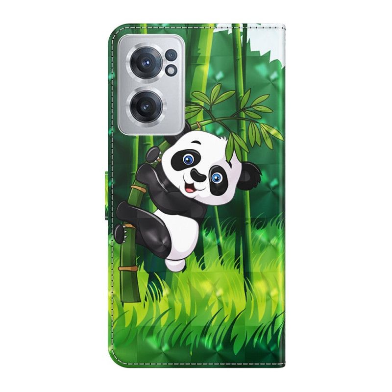 Folio Deksel Til OnePlus Nord CE 2 5G Komisk Panda