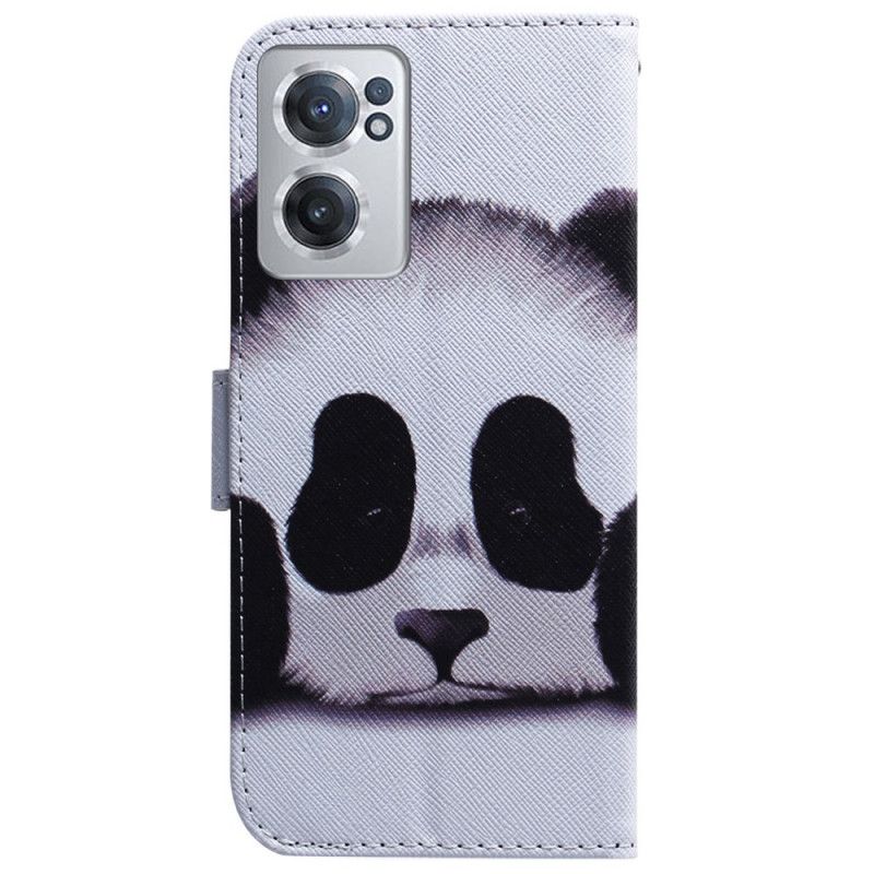 Folio Deksel Til OnePlus Nord CE 2 5G Trist Panda