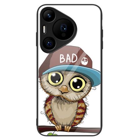 Deksel Huawei Pura 70 Pro Bad Owl Herdet Glass Beskyttelse Deksel