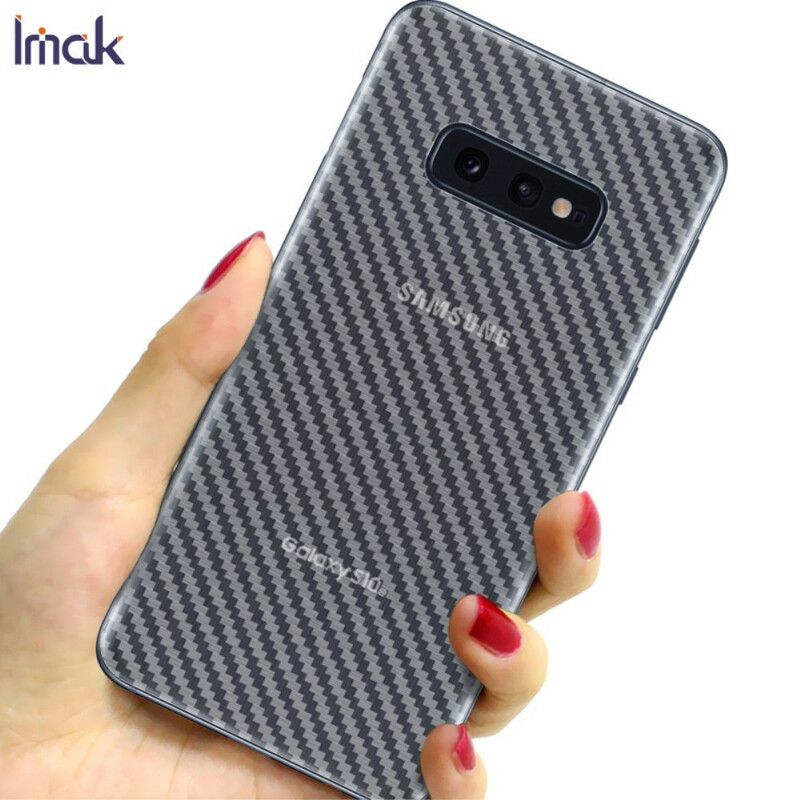 Beskyttelsesfilm Bak For Samsung Galaxy S10E Carbon Style Imak