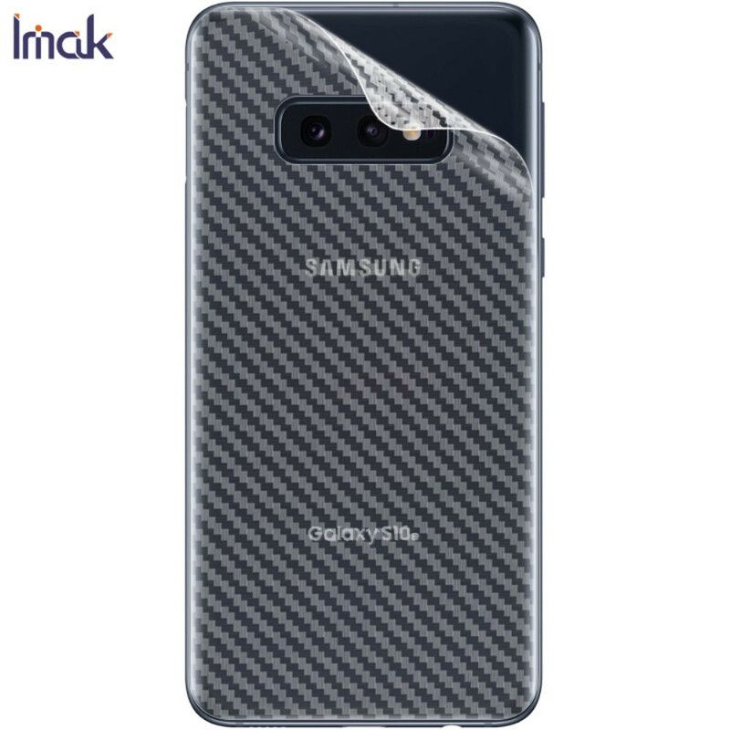 Beskyttelsesfilm Bak For Samsung Galaxy S10E Carbon Style Imak