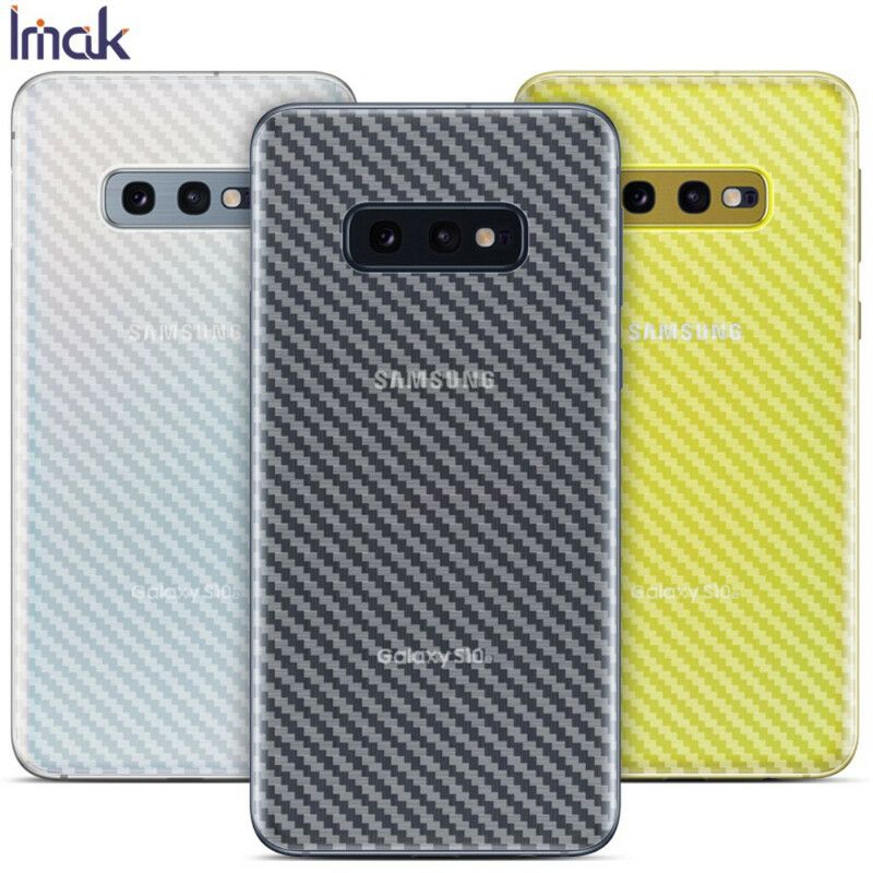 Beskyttelsesfilm Bak For Samsung Galaxy S10E Carbon Style Imak