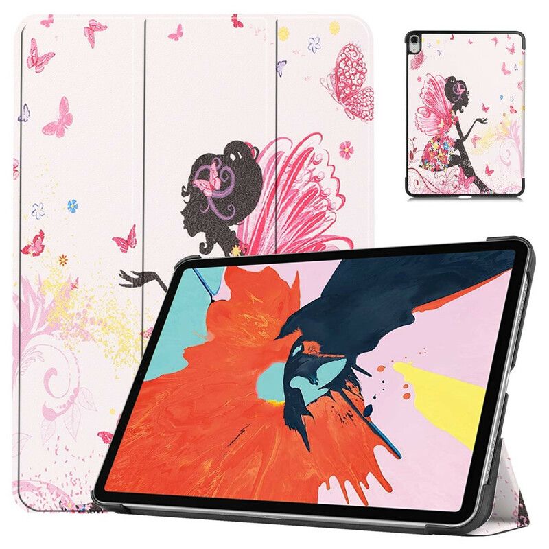 Beskyttelse Deksel Til iPad Air (2022) Floral Fairy Faux Leather