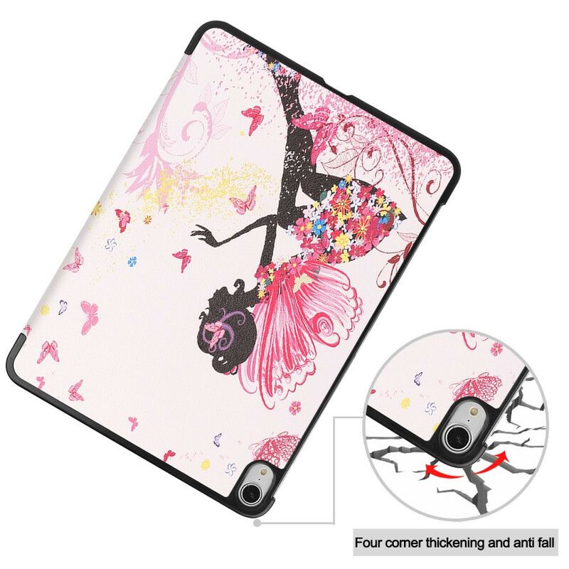 Beskyttelse Deksel Til iPad Air (2022) Floral Fairy Faux Leather