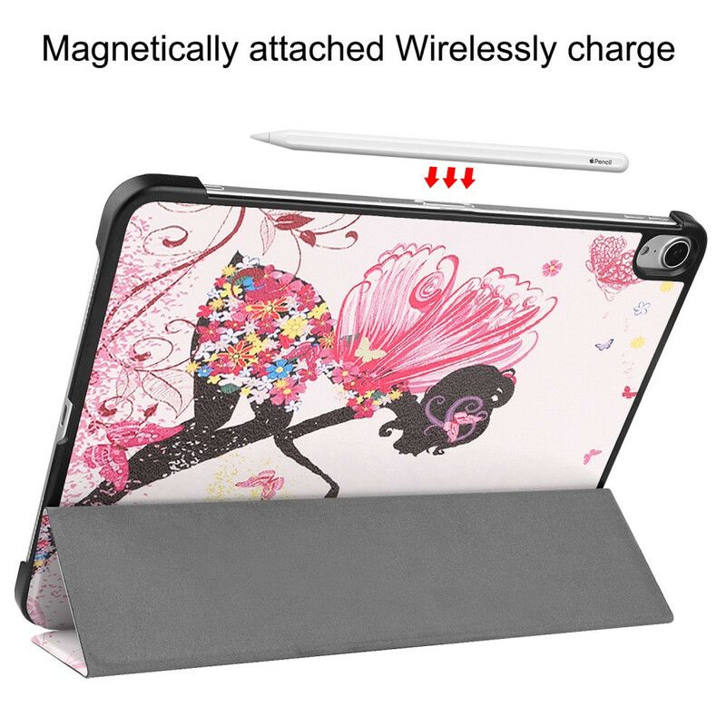 Beskyttelse Deksel Til iPad Air (2022) Floral Fairy Faux Leather