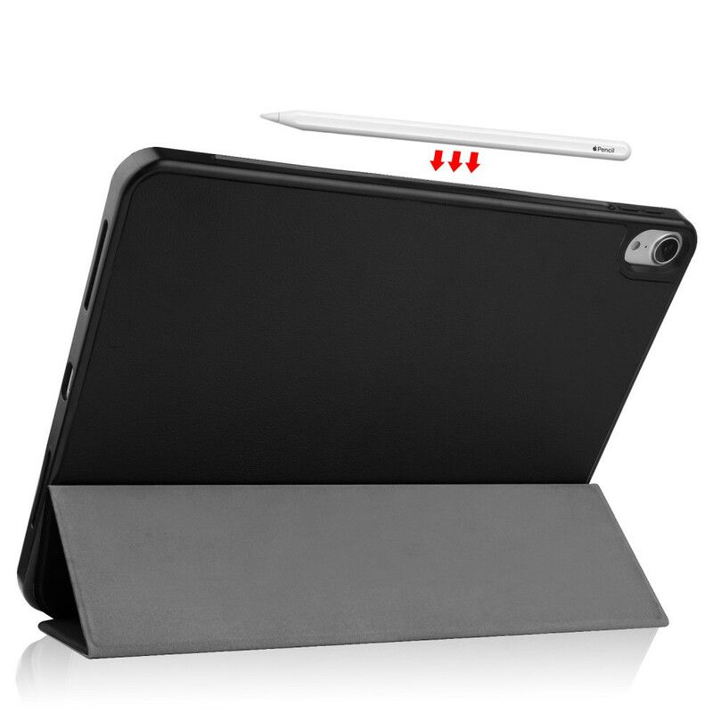 Beskyttelse Deksel Til iPad Air (2022) Litchi Leather Style Stylus Holder