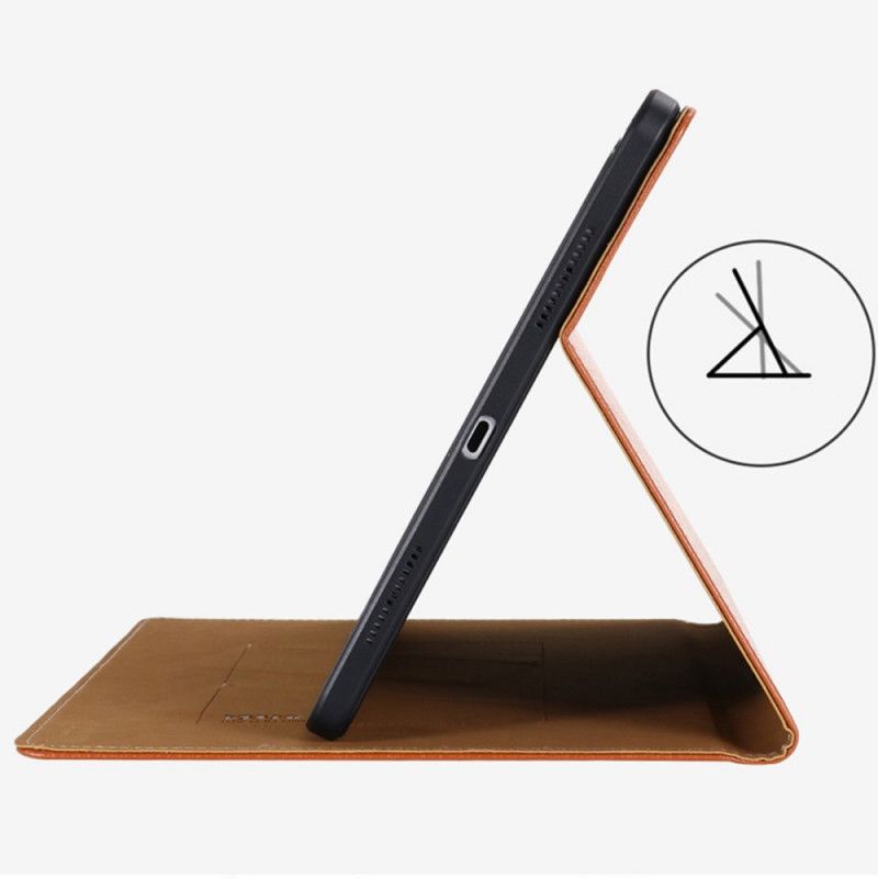 Etui Til iPad Air (2022) Gebei Litchi Kunstskinn