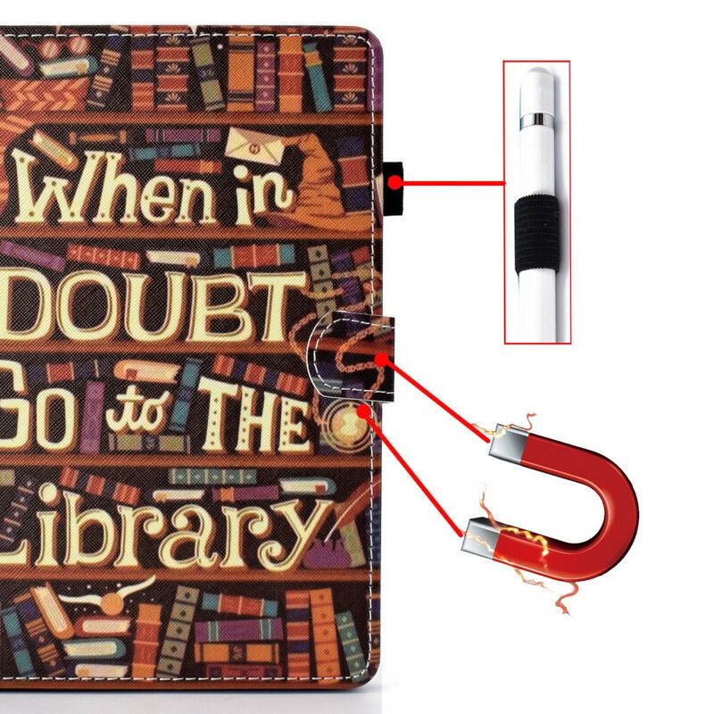 Folio Deksel Til iPad Air (2022) Bibliotek