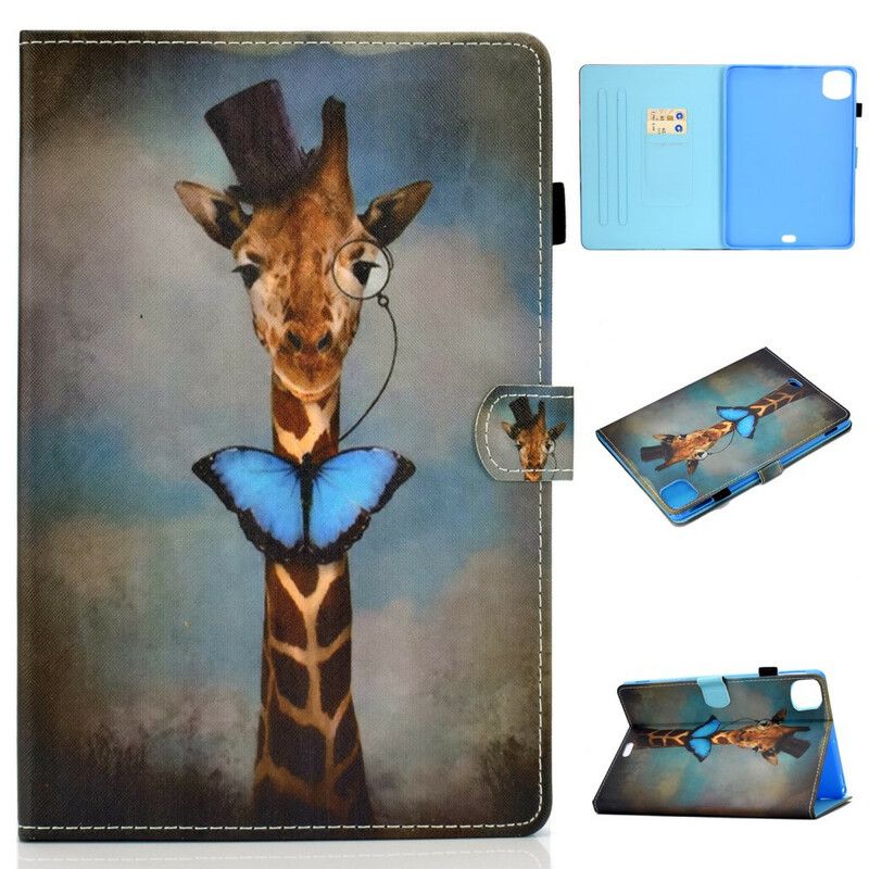 Folio Deksel Til iPad Air (2022) Elegant Giraff