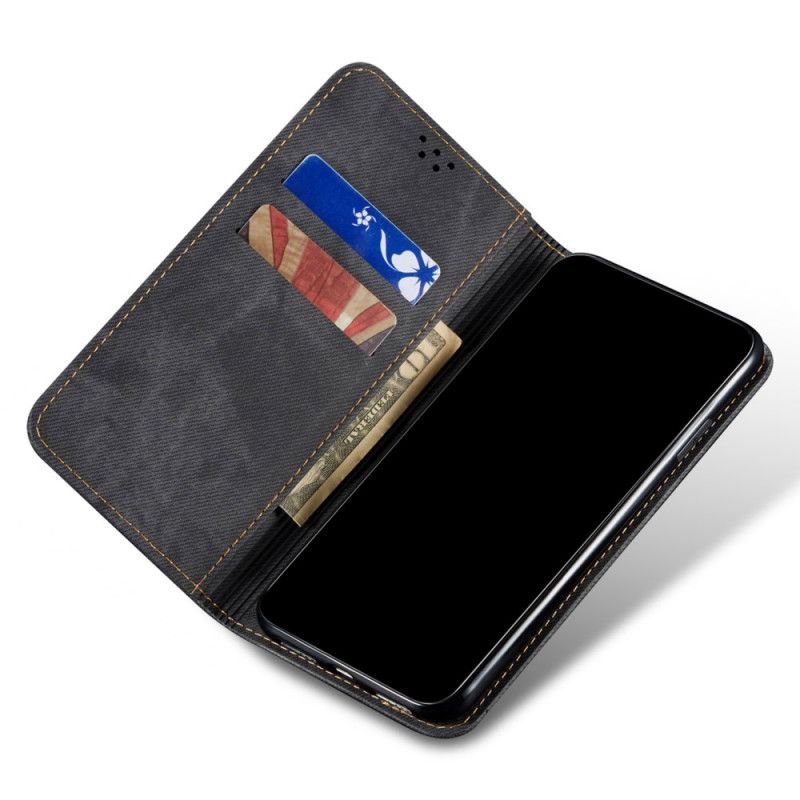 Beskyttelse Deksel Til Xiaomi Redmi Note 11 Pro 4G / 5G Folio Deksel Denimstoff
