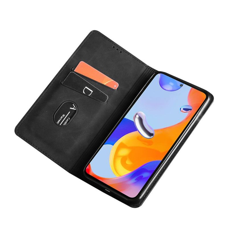 Beskyttelse Deksel Til Xiaomi Redmi Note 11 Pro 4G / 5G Folio Deksel Skin-touch Design