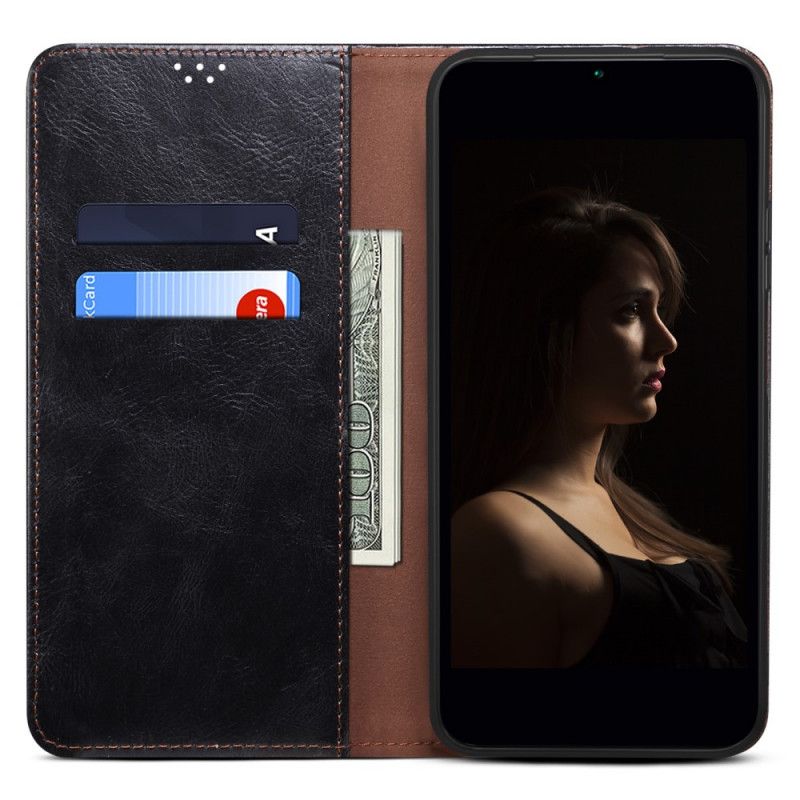 Beskyttelse Deksel Til Xiaomi Redmi Note 11 Pro 4G / 5G Folio Deksel Vokset Kunstskinn