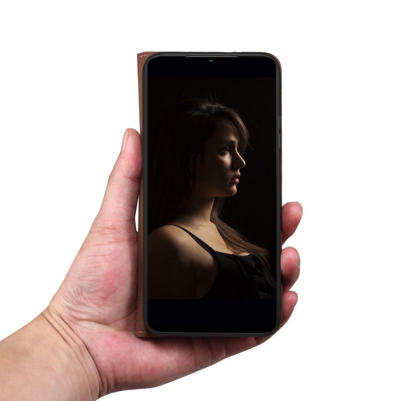 Beskyttelse Deksel Til Xiaomi Redmi Note 11 Pro 4G / 5G Folio Deksel Vokset Kunstskinn