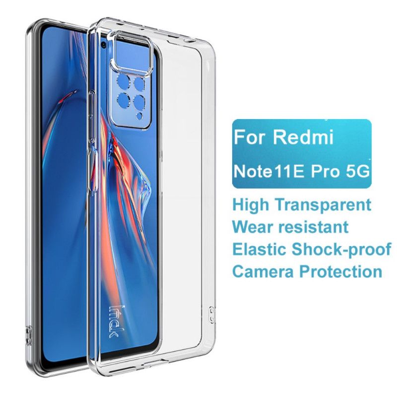 Deksel Til Xiaomi Redmi Note 11 Pro 4G / 5G Imak Transparent Ux-5 Series