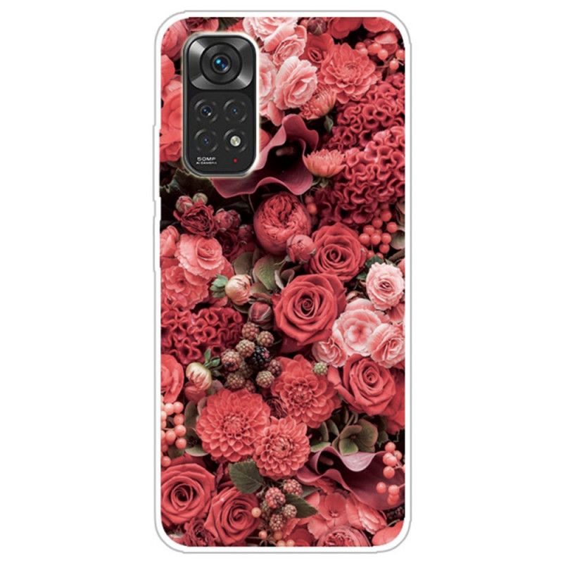 Deksel Til Xiaomi Redmi Note 11 Pro 4G / 5G Intense Blomster