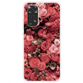 Deksel Til Xiaomi Redmi Note 11 Pro 4G / 5G Intense Blomster