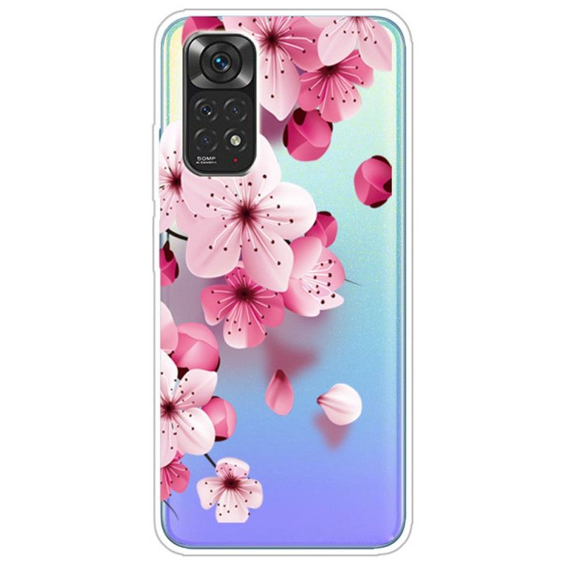 Deksel Til Xiaomi Redmi Note 11 Pro 4G / 5G Små Rosa Blomster