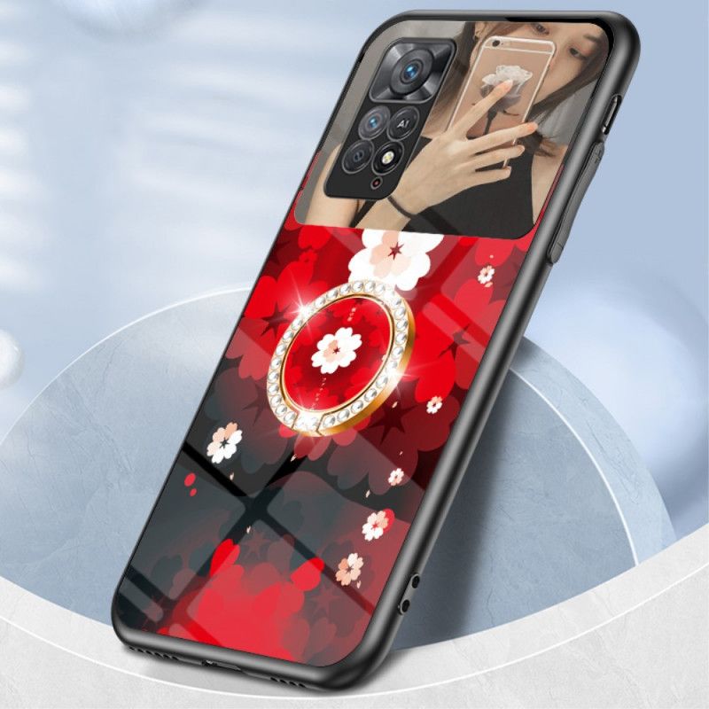 Deksel Til Xiaomi Redmi Note 11 Pro 4G / 5G Speil Med Roterende Ring
