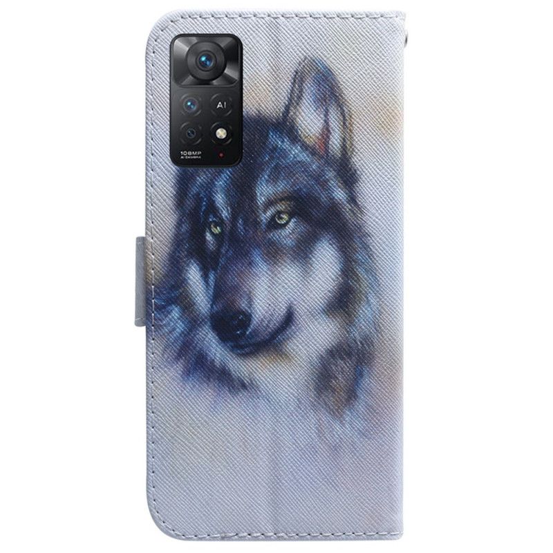 Folio Deksel Til Xiaomi Redmi Note 11 Pro 4G / 5G Canine Gaze