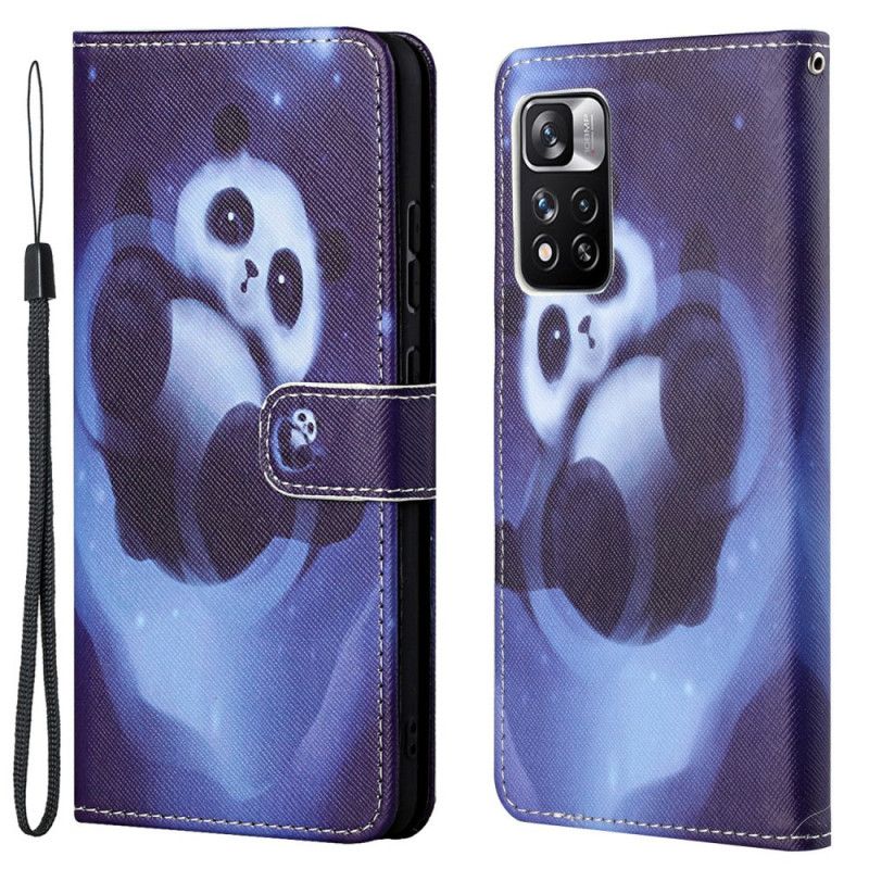 Folio Deksel Til Xiaomi Redmi Note 11 Pro 4G / 5G Panda Space