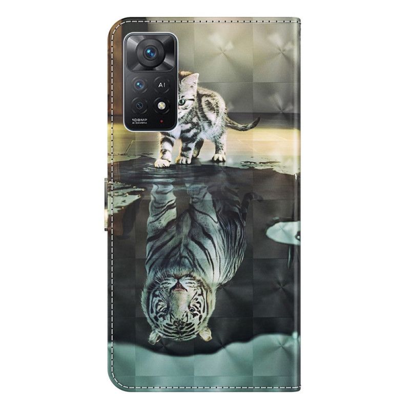 Lærdeksel Til Xiaomi Redmi Note 11 Pro 4G / 5G Ernest The Tiger