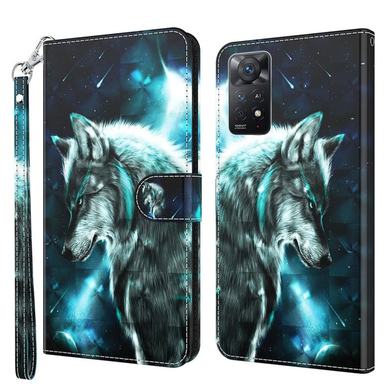 Lærdeksel Til Xiaomi Redmi Note 11 Pro 4G / 5G Majestic Wolf