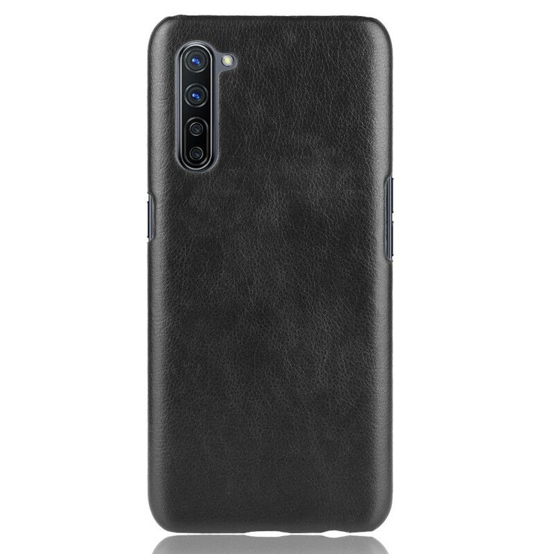 Deksel Til Oppo Find X2 Lite Performance Litchi Leather Effect