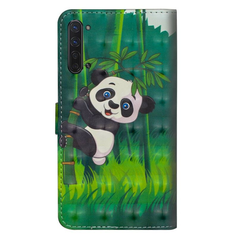 Lærdeksel Til Oppo Find X2 Lite Panda Og Bambus