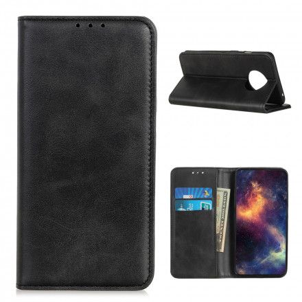 Beskyttelse Deksel Til Xiaomi Redmi Note 9 5G / 9T 5G Folio Deksel Elegance Split Leather