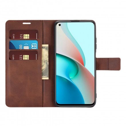 Folio Deksel Til Xiaomi Redmi Note 9 5G / 9T 5G Slank Ekstrem Skinneffekt