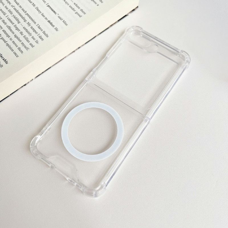 Deksel Samsung Galaxy Z Flip 5 Transparent Magsafe-kompatibel