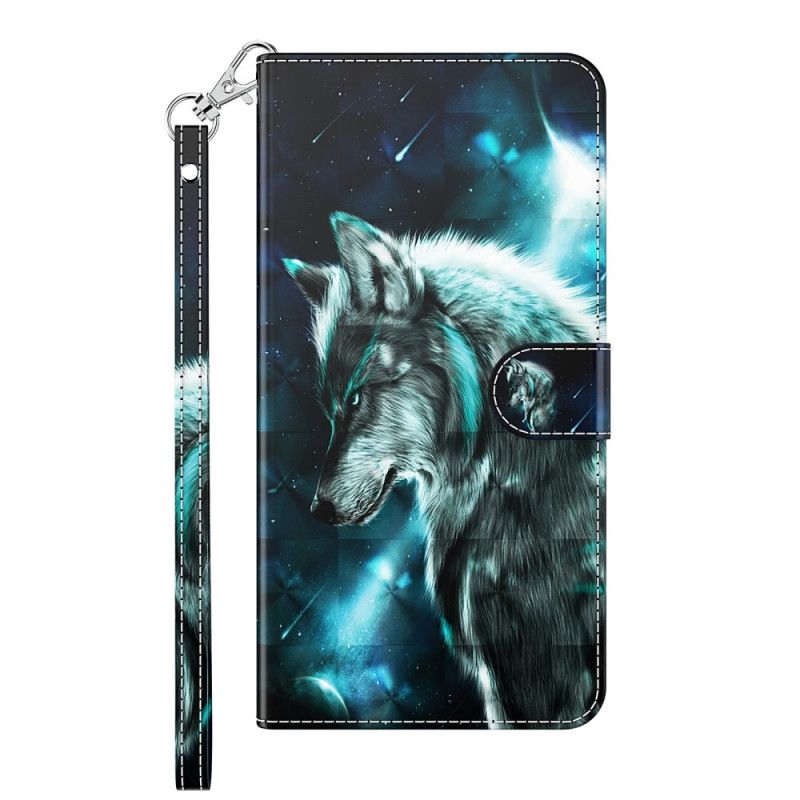 Folio Deksel Til Google Pixel 6 Pro Majestic Wolf