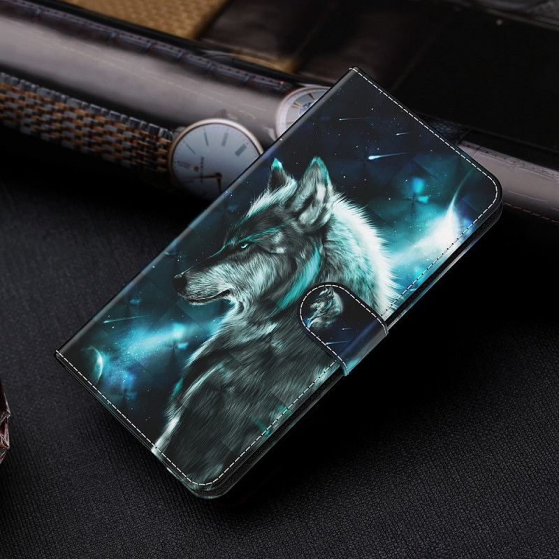 Folio Deksel Til Google Pixel 6 Pro Majestic Wolf