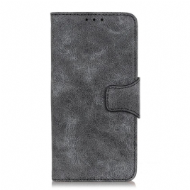 Folio Deksel Til Google Pixel 6 Pro Vintage Split Leather