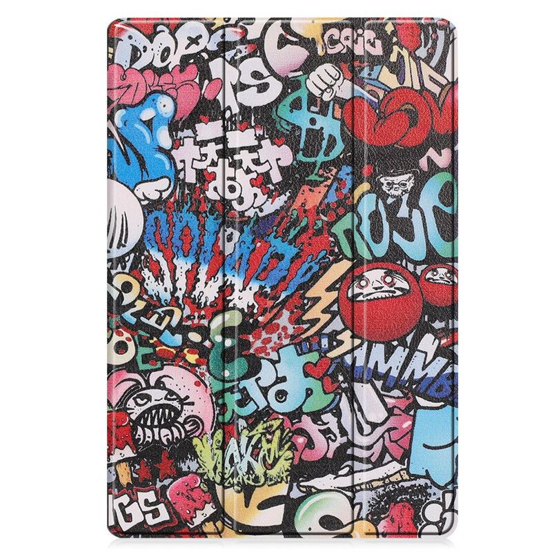 Beskyttelse Deksel Til Samsung Galaxy Tab S7 Plus / Tab S8 Plus Forbedret Graffiti