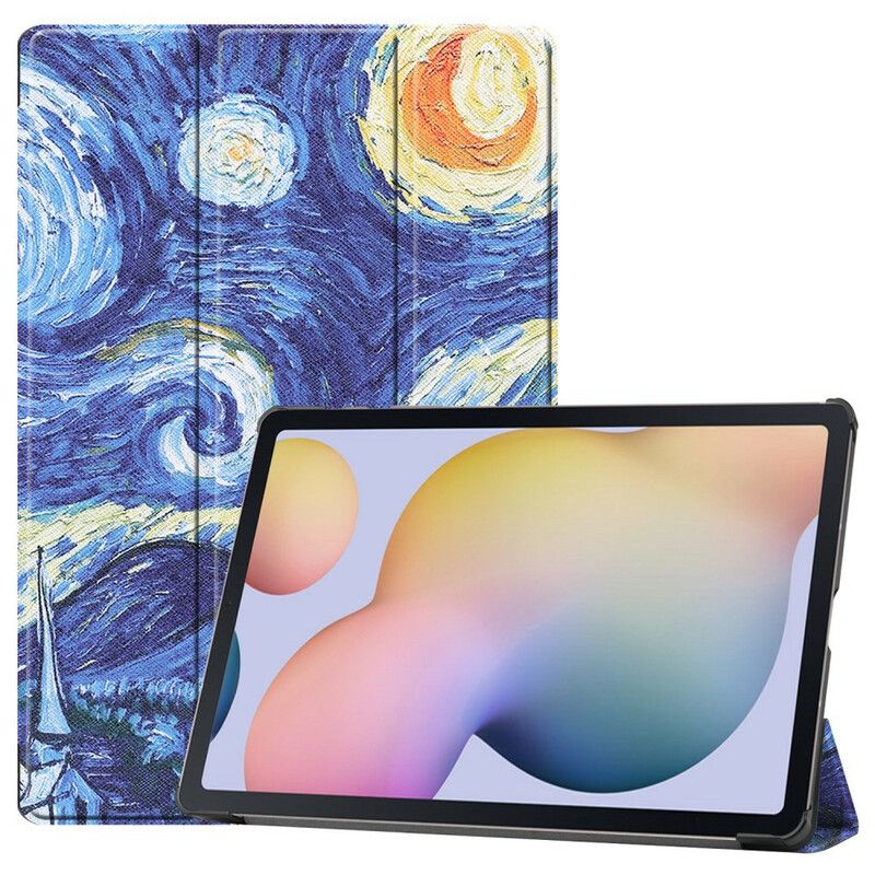 Beskyttelse Deksel Til Samsung Galaxy Tab S7 Plus / Tab S8 Plus Forbedret Van Gogh