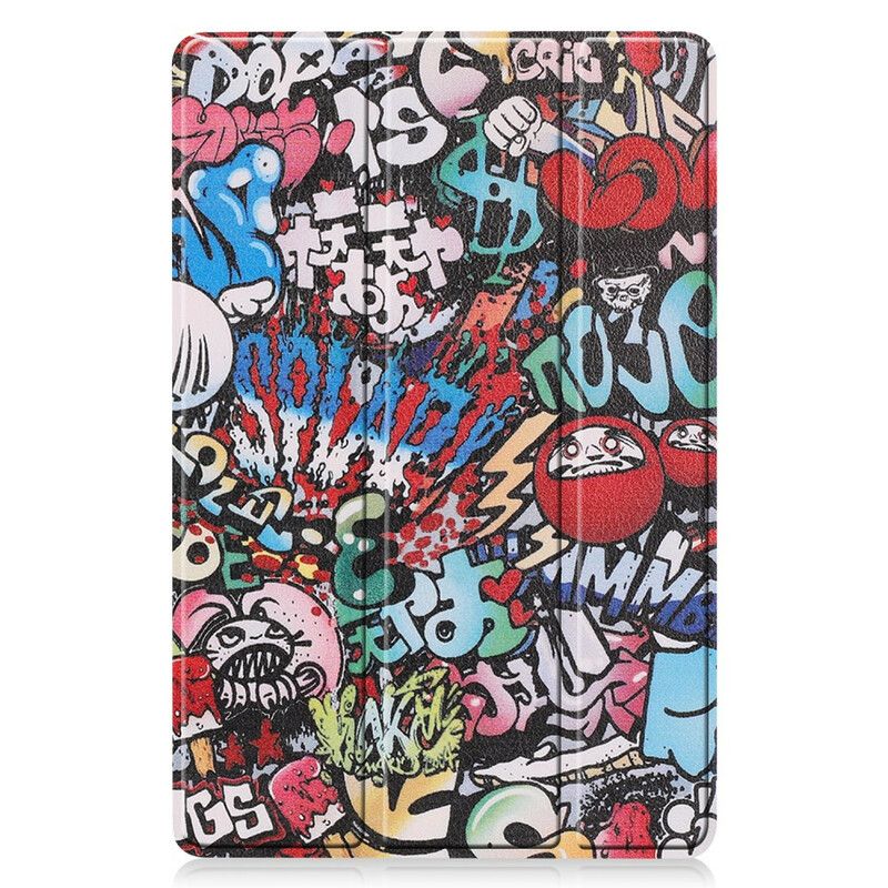 Beskyttelse Deksel Til Samsung Galaxy Tab S7 Plus / Tab S8 Plus Graffiti Blyantholder