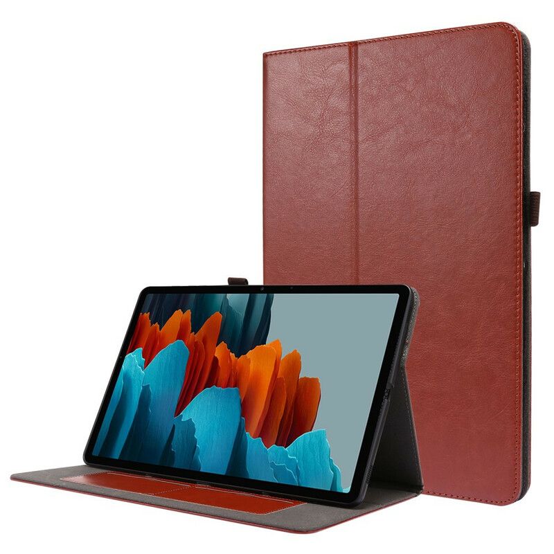 Case Til Samsung Galaxy Tab S7 Plus / Tab S8 Plus 2 Skodder I Kunstskinn