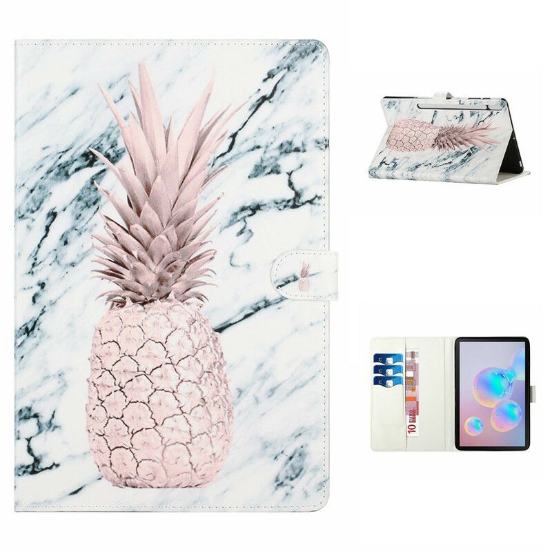 Folio Deksel Til Samsung Galaxy Tab S7 Plus / Tab S8 Plus Ananas