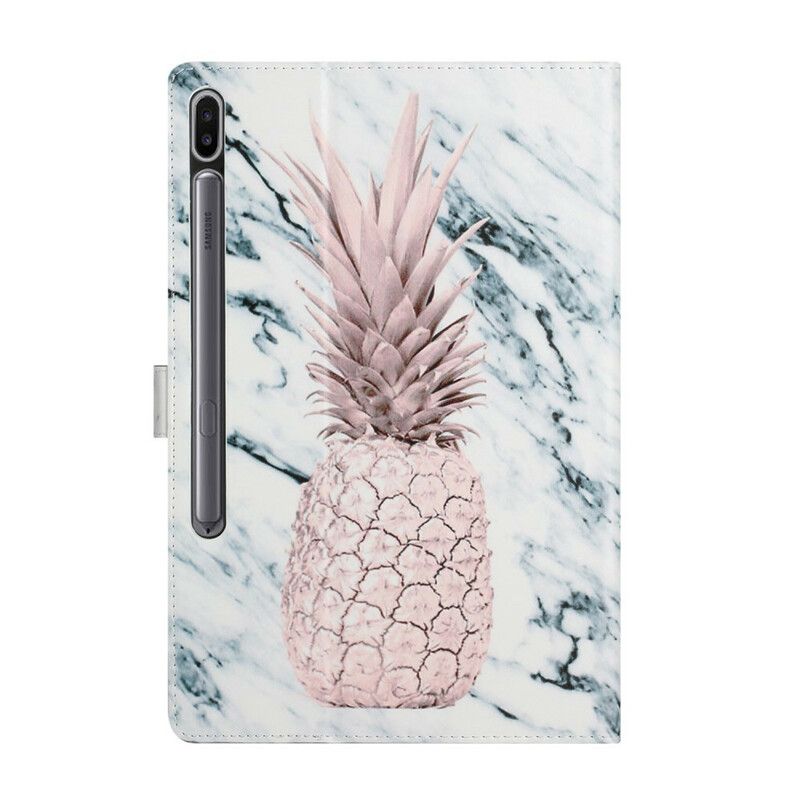 Folio Deksel Til Samsung Galaxy Tab S7 Plus / Tab S8 Plus Ananas