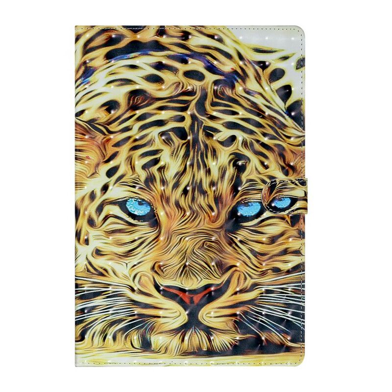 Folio Deksel Til Samsung Galaxy Tab S7 Plus / Tab S8 Plus Tiger Art