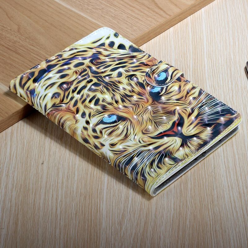 Folio Deksel Til Samsung Galaxy Tab S7 Plus / Tab S8 Plus Tiger Art