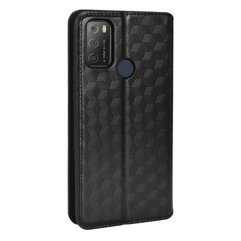 Beskyttelse Deksel Til Alcatel 1S / 3L (2021) Folio Deksel Diamond Leather Effect