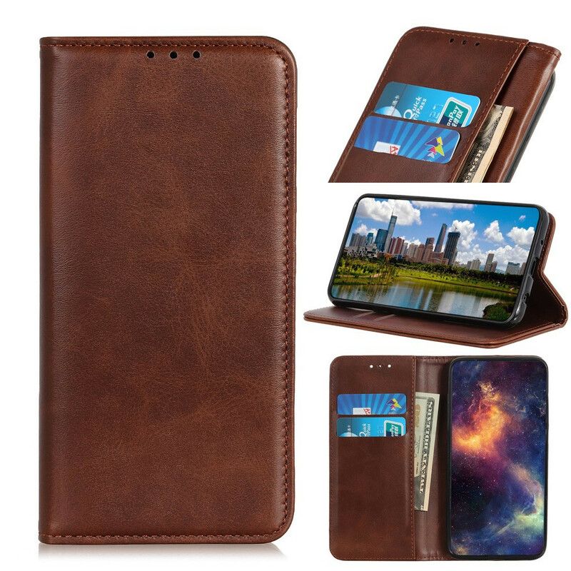 Beskyttelse Deksel Til Samsung Galaxy Note 20 Ultra Folio Deksel Elegance Splittskinn