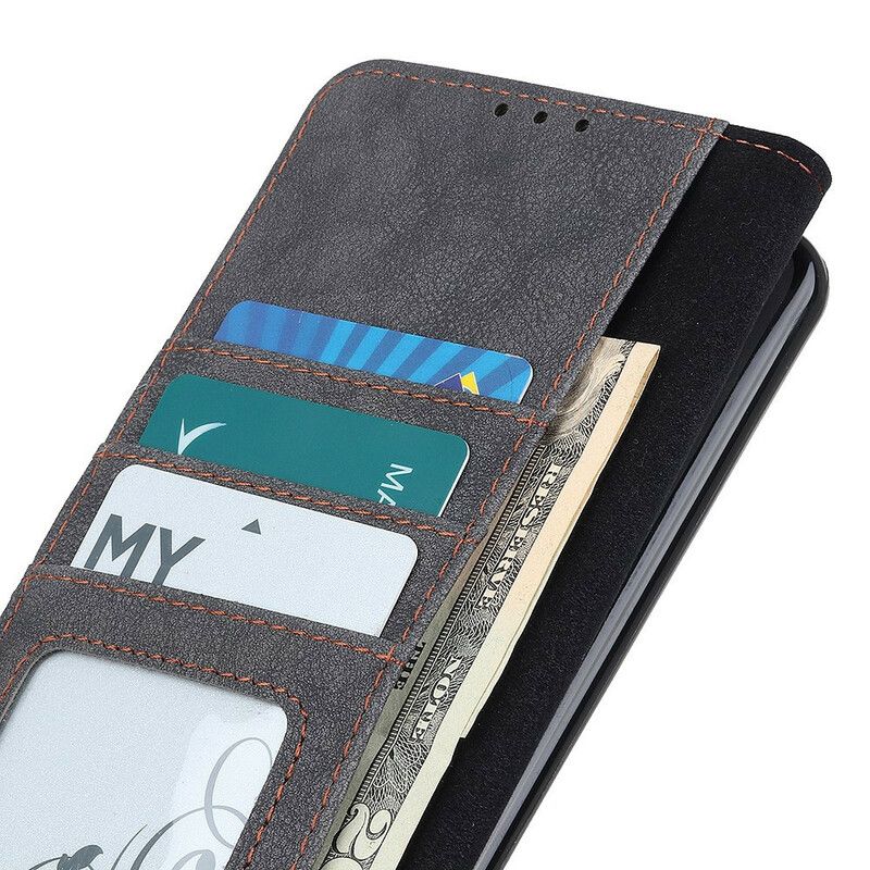Folio Deksel Til Samsung Galaxy Note 20 Ultra Retro Splitt Kunstskinn Khazneh