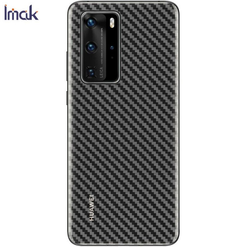 Bakfilm For Huawei P40 Carbon Style Imak